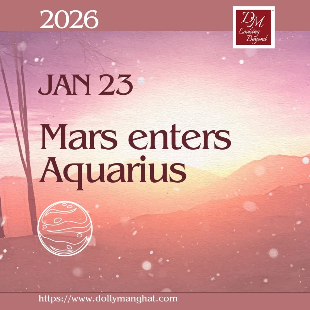 Mars enters Aquarius